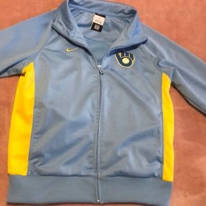 Milwaukee Brewers track jacket